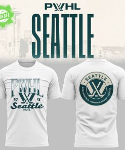 PWHL Seattle 2025 White T-Shirt – Limited Edition Fan Gear