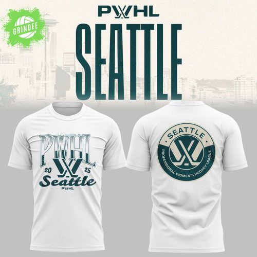 PWHL Seattle 2025 White T-Shirt – Limited Edition Fan Gear