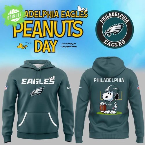 Philadelphia Eagles x Peanuts Snoopy Hoodie – NFL Cartoon Crossover