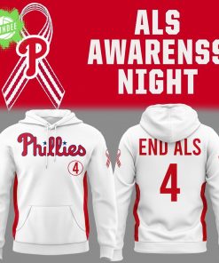 Phillies ALS Awareness Night 2025 Hoodie – Limited Release Pullover
