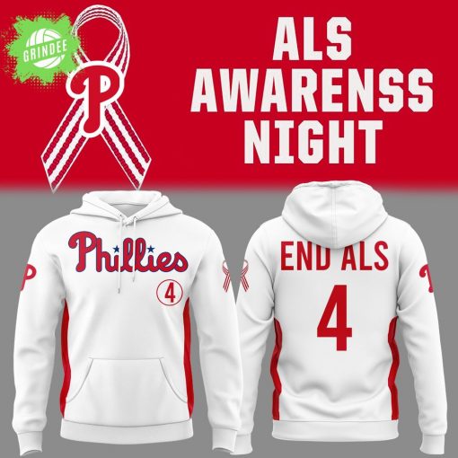 Phillies ALS Awareness Night 2025 Hoodie – Limited Release Pullover