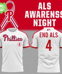 Phillies ALS Awareness Night 2025 T-Shirt – Awareness Event Tee