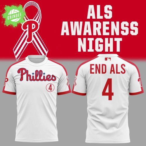 Phillies ALS Awareness Night 2025 T-Shirt – Awareness Event Tee