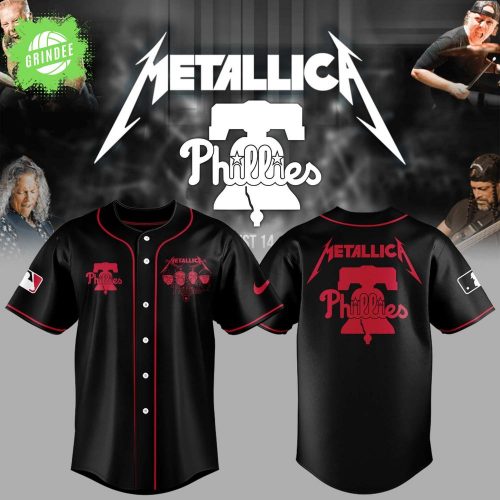 Phillies Baseball Metallica Night Jersey