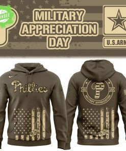 Phillies Baseball Military Appreciation Day Hoodie