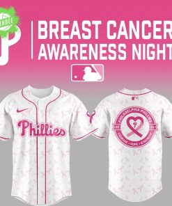 Phillies Cancer Awareness Night 2025 Jersey – Exclusive Tribute Design