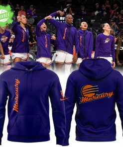 Phoenix Mercury New Uniform Hoodie – WNBA Fan Gear 2025