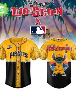 Pittsburgh Pirates MLB x Lilo & Stitch Jersey