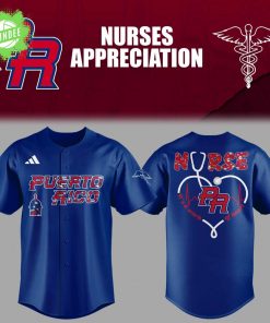 Puerto Rico Baseball Nurse Appreciation Navy Jersey – Limited Edition