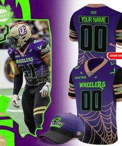 Quad City Steamwheelers Halloween Football Jersey 2025 – Indoor Football Spooky Edition