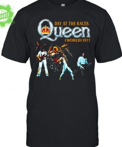 Queen Day At The Races 1977 Tour Unisex T-Shirt – Vintage Rock Tee