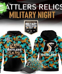 Rattlers Relics 2025 Military Night Special Edition Hoodie