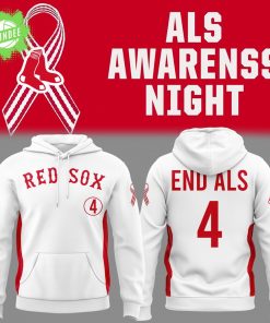 Red Sox ALS Awareness Night 2025 Hoodie – Commemorative Sweatshirt