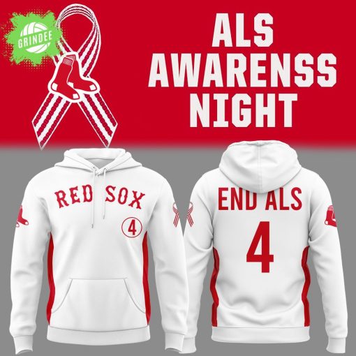 Red Sox ALS Awareness Night 2025 Hoodie – Commemorative Sweatshirt