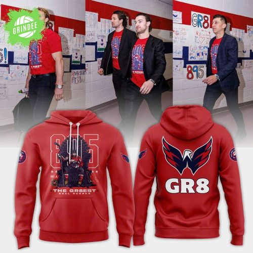 Red Washington Capitals GR8EST Hoodie – NHL Fan Apparel 2025