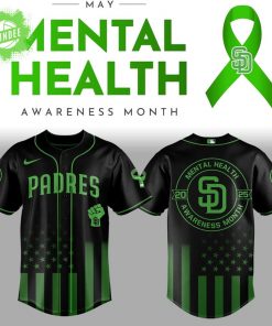 SD Padres Mental Health Awareness Month 2025 Jersey – San Diego Edition