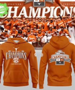 SEC Regular Season Title 2025 Orange Fan Hoodie