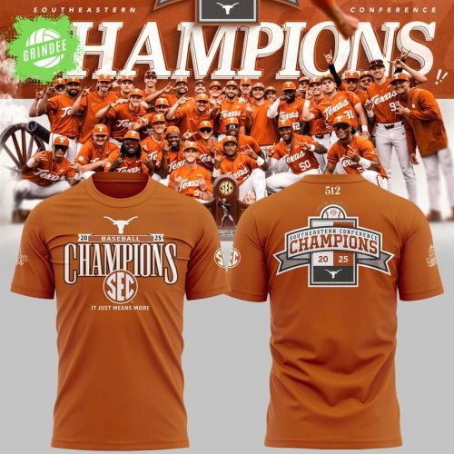 SEC Regular Season Title 2025 Orange Fan T-Shirt