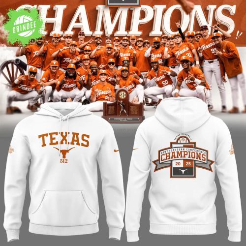SEC Regular Season Title 2025 White Fan Hoodie