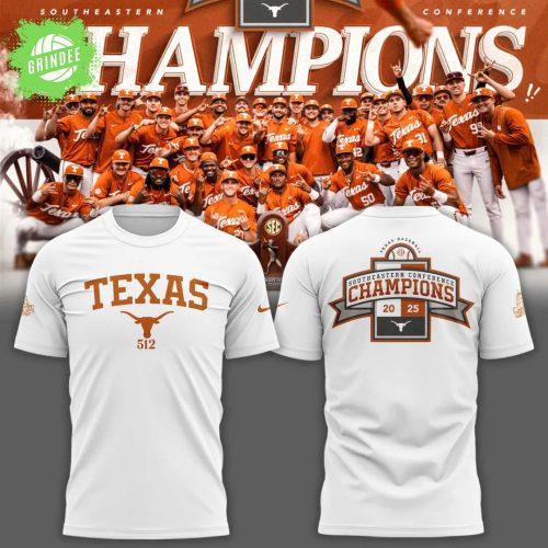 SEC Regular Season Title 2025 White Fan T-Shirt