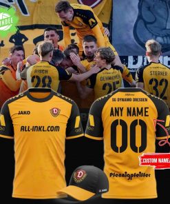 SG Dynamo Dresden Custom T-Shirt – Personalized Club Edition