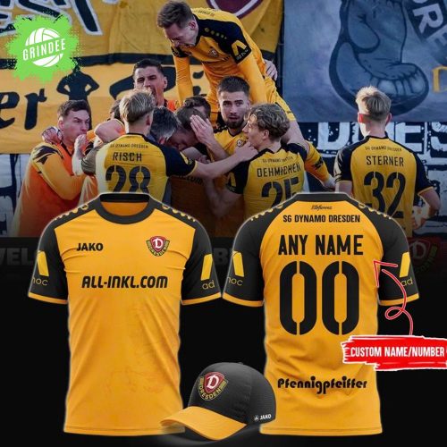 SG Dynamo Dresden Custom T-Shirt – Personalized Club Edition