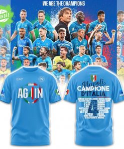 SSC Napoli Campioni d’Italia TShirt 2024/2025