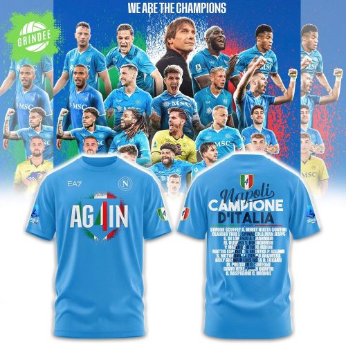 SSC Napoli Campioni d’Italia TShirt 2024/2025
