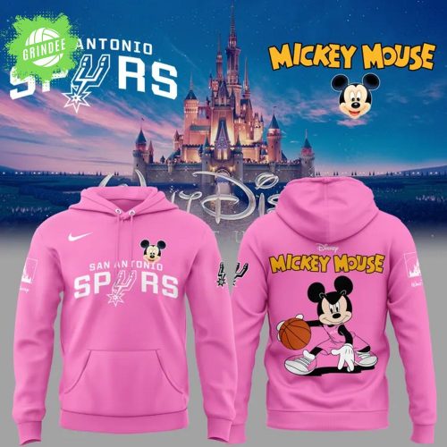 San Antonio Spurs x Mickey Mouse Hoodie – Walt Disney Night Edition