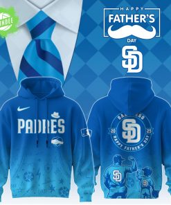 San Diego Padres 2025 Father’s Day Hoodie – Limited Edition MLB Hoodie
