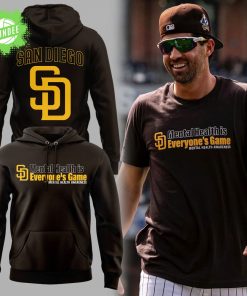 San Diego Padres Mental Health Awareness 2025 Hoodie – Alternate Version for Fans