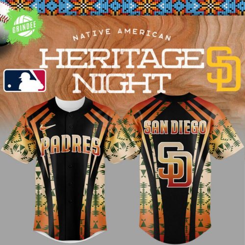 San Diego Padres Native American Heritage 2025 Combo Jersey
