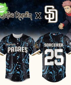 San Diego Padres x Jujutsu Kaisen Limited Edition Jersey 2025 Jersey