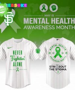 San Francisco Giants 2025 Mental Health Awareness Jersey – MLB Awareness Shirt