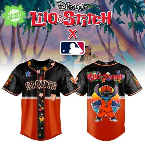 San Francisco Giants MLB x Lilo & Stitch Jersey