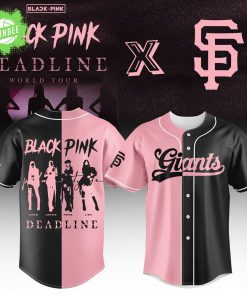 San Francisco Giants X Blackpink Baseball Jersey