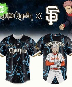 San Francisco Giants x Jujutsu Kaisen Limited Edition Jersey 2025 Combo Jersey V2