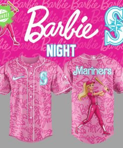 Seattle Mariners Barbie Night Combo Jersey