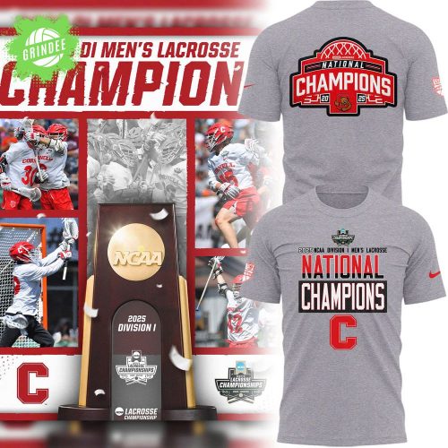 Special 2025 National Champions Division I Big Red Lacrosse Tshirt