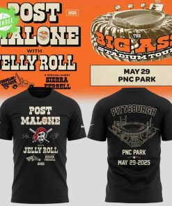 Special Big Ass Stadium Tour x Pittsburgh Pirates Tshirt 2025 2