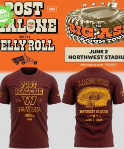 Special Big Ass Stadium Tour x Washington Commanders Tshirt 2025