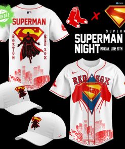 Special New Boston Red Sox x Superman Night Jersey 2025