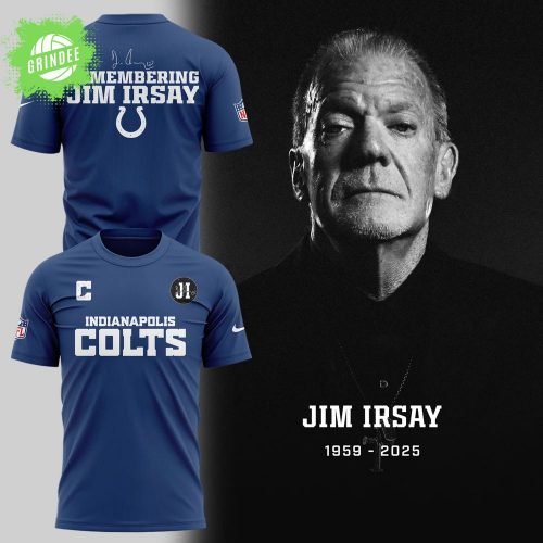 Special New “The Boss” Jim Irsay Patch Uniform Tshirt