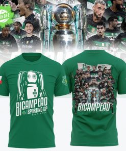 Sporting Clube de Portugal 2025 Champions Green Fan Shirt