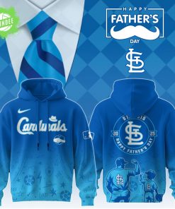 St. Louis Cardinals 2025 Father’s Day Hoodie – Baseball Fan Edition