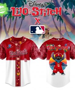 St.Louis Cardinals MLB x Lilo & Stitch Jersey