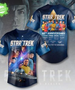 Star Trek Baseball Jersey – Sci-Fi Series Crossover Fan Apparel