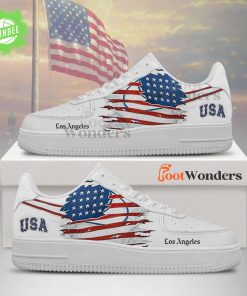 Stars and Stripes American Flag V3 – Independence Day AF1 Shoes