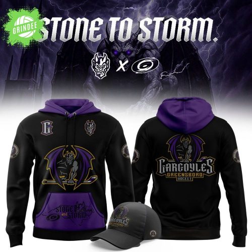 “Stone to Storm” 2025 Black Hoodie – New Inspirational Special Design