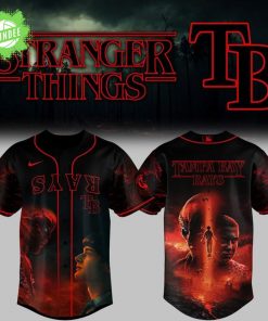 Stranger Things x Tampa Bay Rays Baseball Jersey 2025 Limited